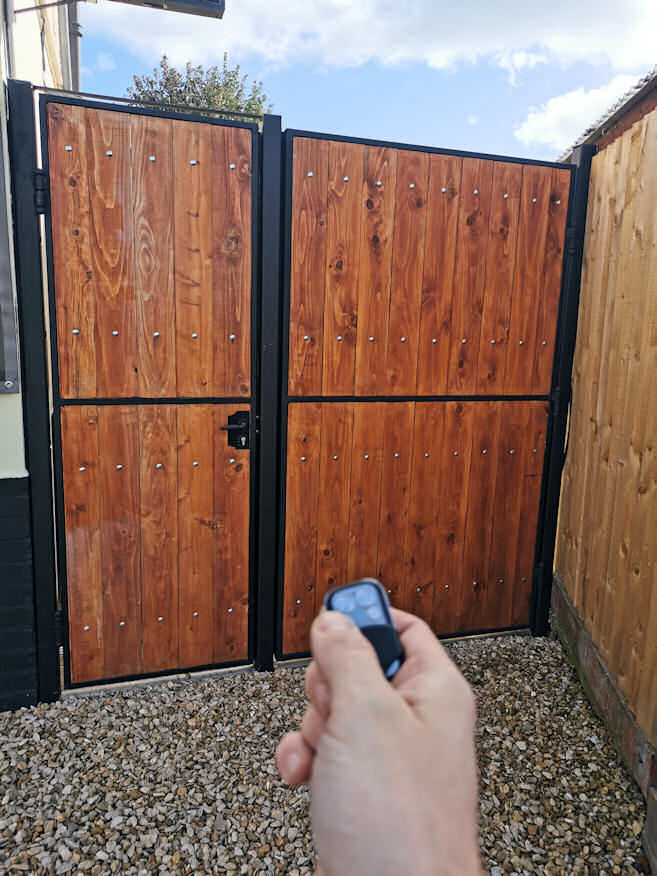 Custom Build Front Gates