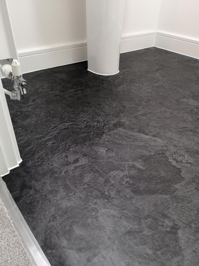 builder Gloucester Cheltenham LVT bathroom flooring